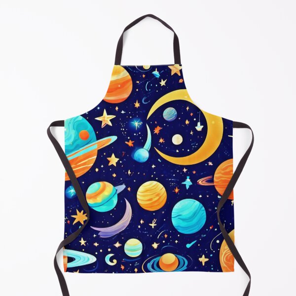 Item preview, Whimsical Celestial Art: Stars, Moon, Planets designed and sold by Health And Fitness Posts e-Store.