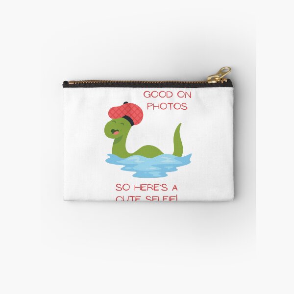 Item preview, I never look good on photos. So here's a cute selfie. Loch Ness Monster. designed and sold by Aktio  Design.