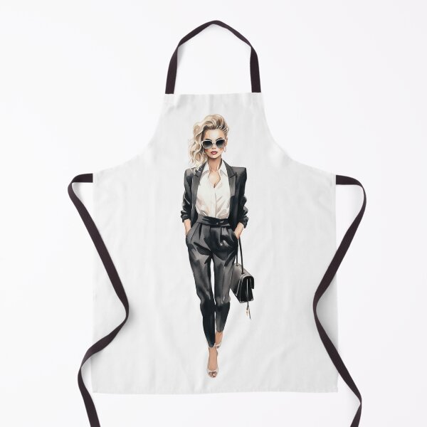 Item preview, Watercolor Fashion Blonde girl walking in the street designed and sold by Alice Monber’s Illustration.