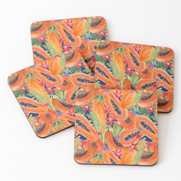 Item preview, Juicy Watercolor Papayas designed and sold by aneladesigns.