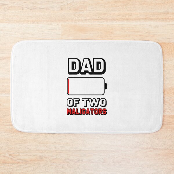 Item preview, Dad of Two Maligators Low Battery Gift designed and sold by Guarddogdrive.