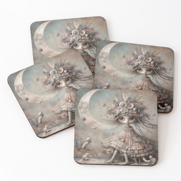 Item preview, Dreamy Whimsy: Surreal Fantasy Art & Playful Cats designed and sold by MarinaFila.