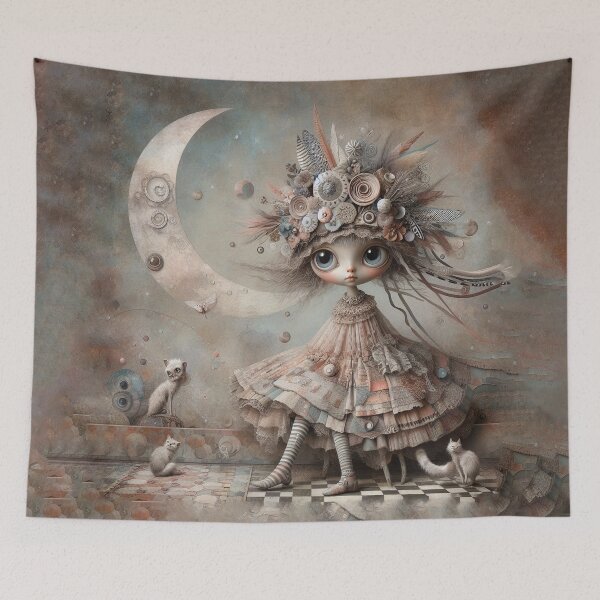 Item preview, Dreamy Whimsy: Surreal Fantasy Art & Playful Cats designed and sold by MarinaFila.