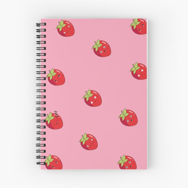 Item preview, Cute Strawberry Pattern designed and sold by alimendeslm.