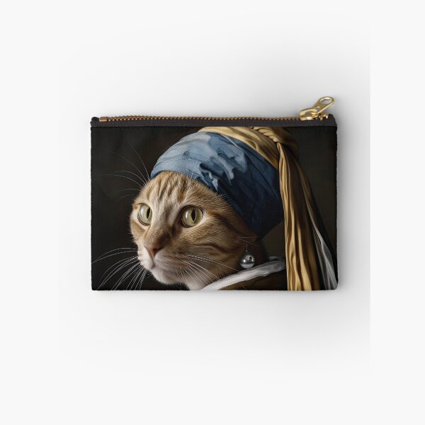 Item preview, Cat With a Pearl Earring designed and sold by Felipe Hora.