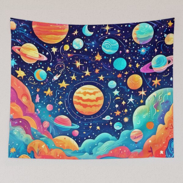 Item preview, Otherworldly Celestial Art: Wonder and Vividness designed and sold by Health And Fitness Posts e-Store.