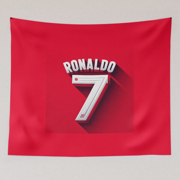 Aperçu de l'œuvre Cristiano Ronaldo Numéro 7 créée et vendue par 93-Store.