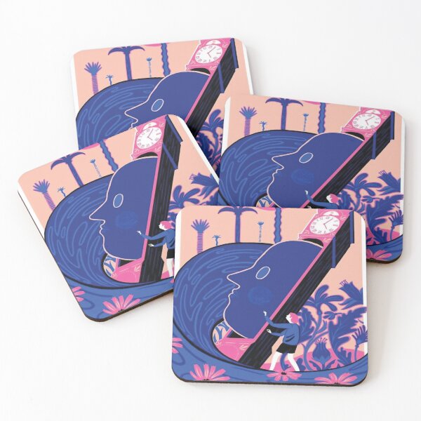 Item preview, Timeless Tides: Surreal Clock Face Journey designed and sold by BbarRowuy.