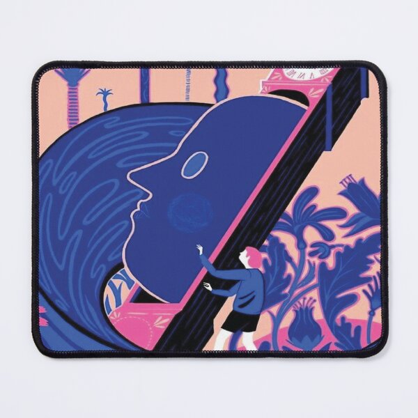 Item preview, Timeless Tides: Surreal Clock Face Journey designed and sold by BbarRowuy.