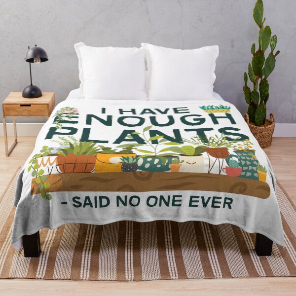 Item preview, I Have Enough Plants designed and sold by chillaxcats.