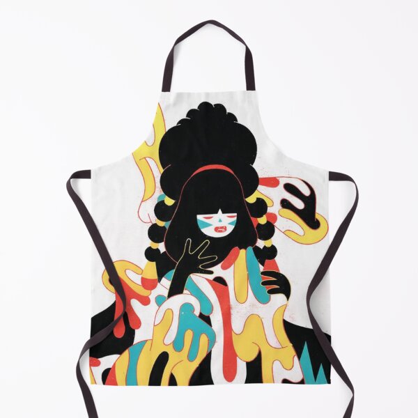 Item preview, Flame of Expression: Surreal Colorful Portrait designed and sold by BbarRowuy.