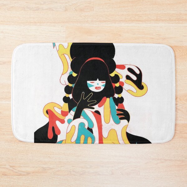 Item preview, Flame of Expression: Surreal Colorful Portrait designed and sold by BbarRowuy.
