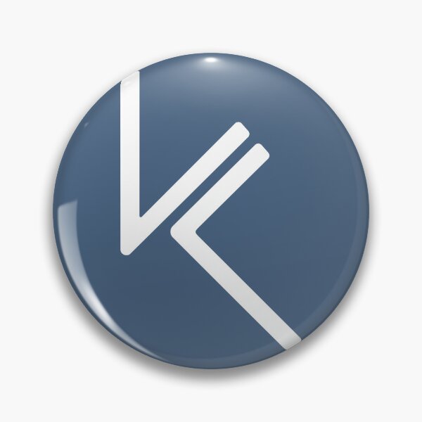 Item preview, K logo - White s/dark - Accessories designed and sold by SailingKailani.