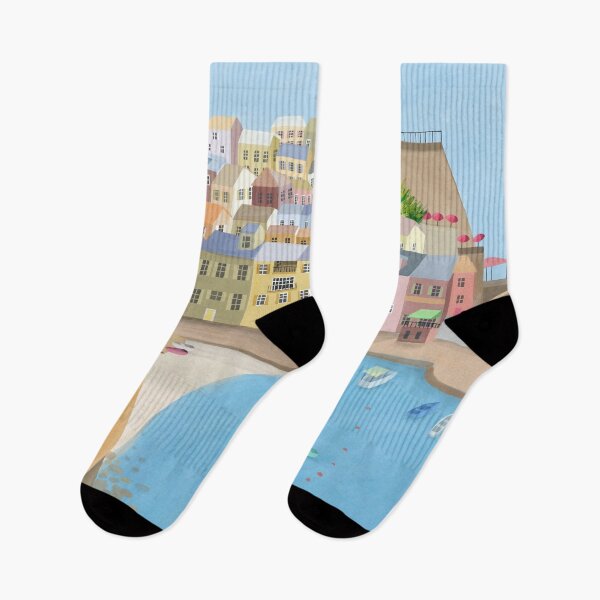 Item preview, Vernazza, Italian Coastal Village in Pastel Colors by Artist Carla Daly designed and sold by Carla Daly.