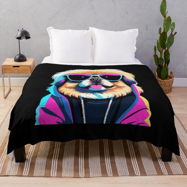 Item preview, Pekingese Gangster Next Level Lion Dog Dog Gift designed and sold by Pineapple-Tree.