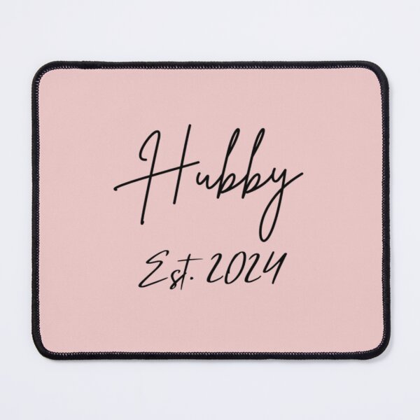 Item preview, Hubby Est 2024 Just Married Honeymoon Husband Wedding Couple #1 designed and sold by creativerooney.