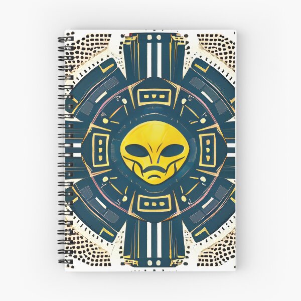 Aperçu de l'œuvre Mascara Tribal Alienígena créée et vendue par TribuGalactica.