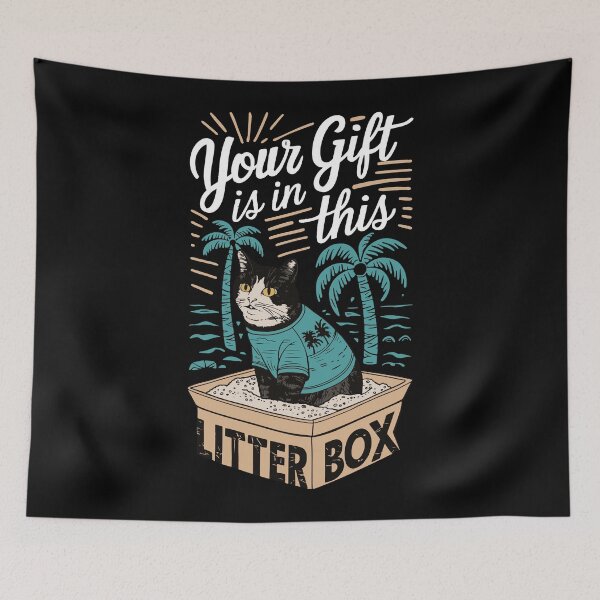 Item preview, Cat in a box x cat in a box designed and sold by The  Knick Knack Nook.