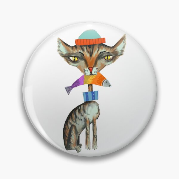 Item preview, Purrfectly Posh: The Fishy Fashionista Cat designed and sold by adriaquart.