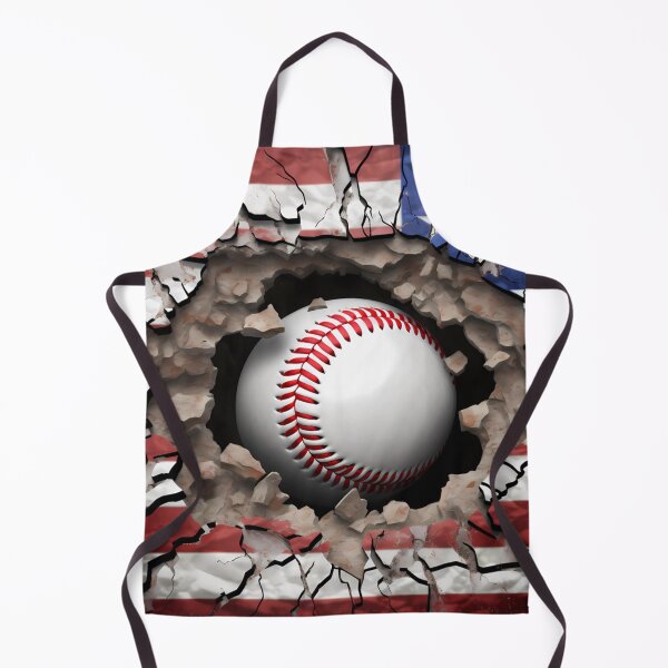 Item preview, 3D Baseball in a Hole with The Flag designed and sold by Magnuna.
