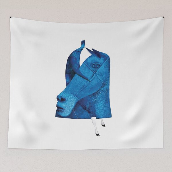 Item preview, Blue Surrealism - Contemporary Art designed and sold by WelloCinick.