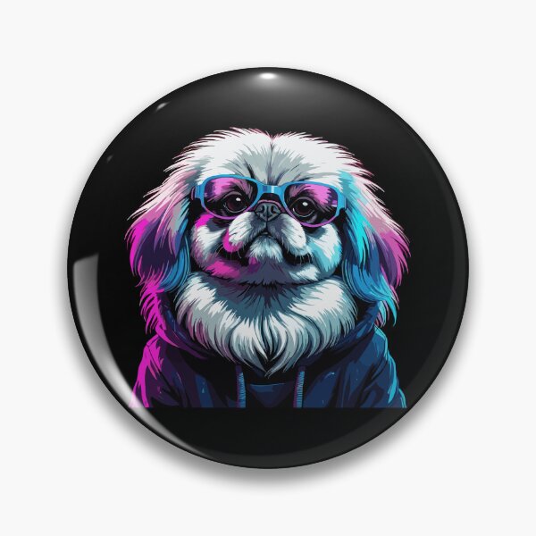 Item preview, Pekingese Gangster Next Level Lion Dog Dog Gift designed and sold by Pineapple-Tree.