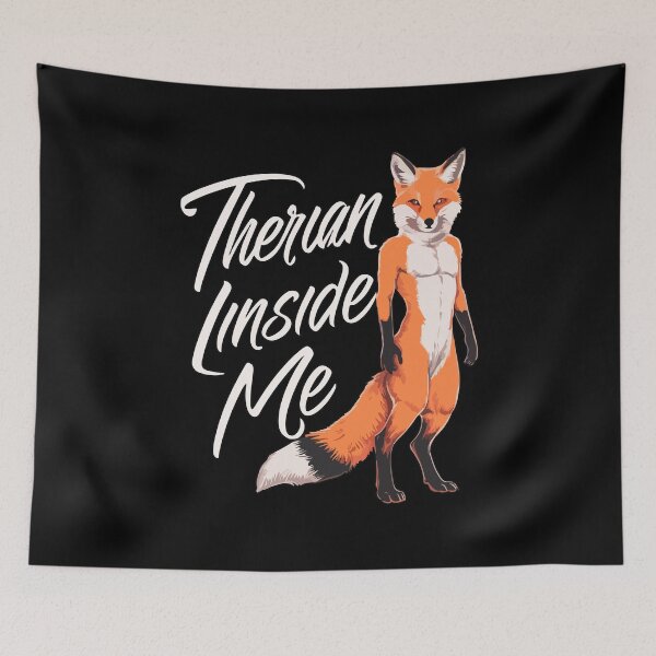 Item preview, Therian Inside Me Fox designed and sold by mergmart.