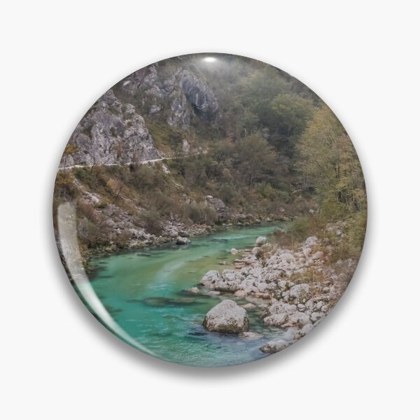 Item preview, Emerald Green Soca River Slovenia 2 designed and sold by PhotoArt by Joan Carroll.