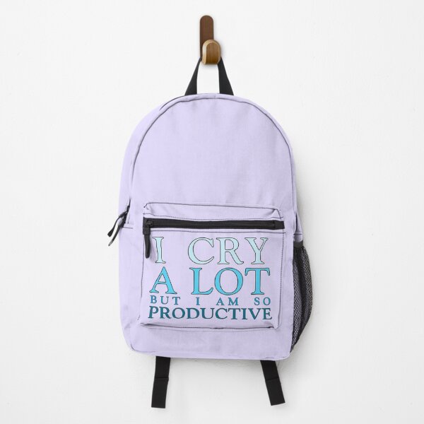 Item preview, I cry a lot but I am so productive designed and sold by Moss City Made.