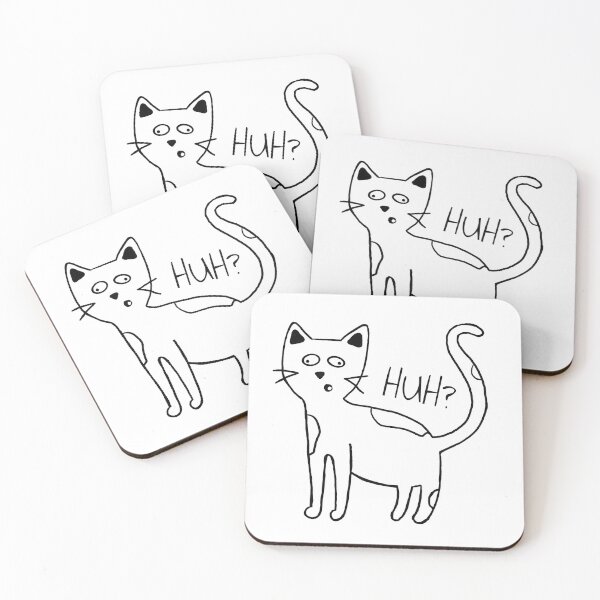Item preview, Cat HUH? designed and sold by DiscoDash.