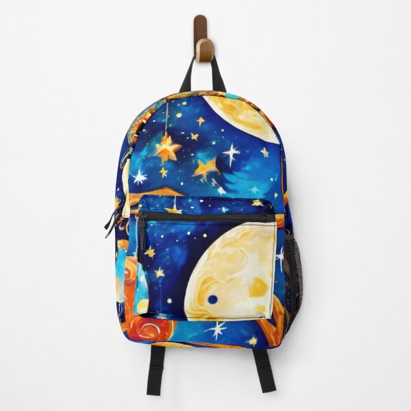 Item preview, Whimsical Owl Celestials: Stars, Moon, Planets designed and sold by Health And Fitness Posts e-Store.