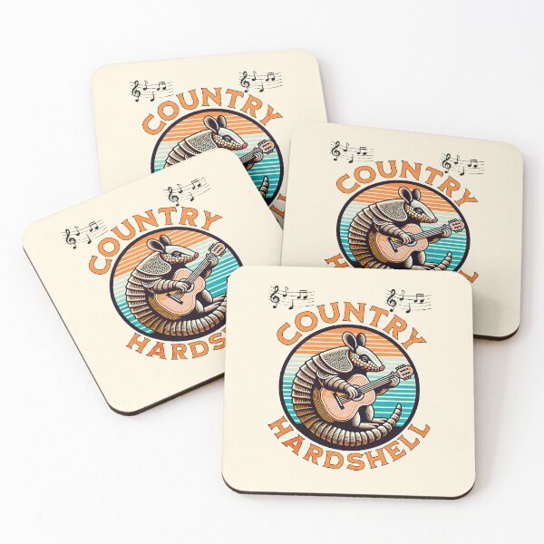 Item preview, Country Music Armadillo designed and sold by RockBeeDesigns.
