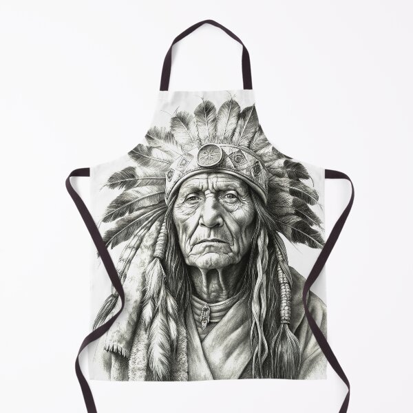 Item preview, Native American Chief designed and sold by 1081900shop.