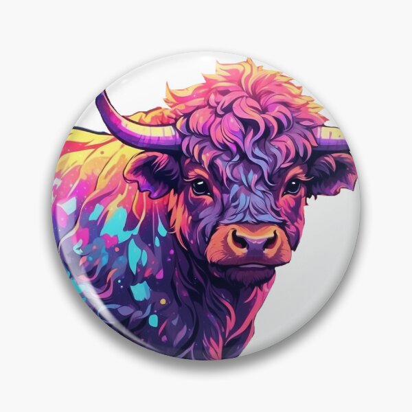 Item preview, Scottish highland cow  designed and sold by LevCreates.