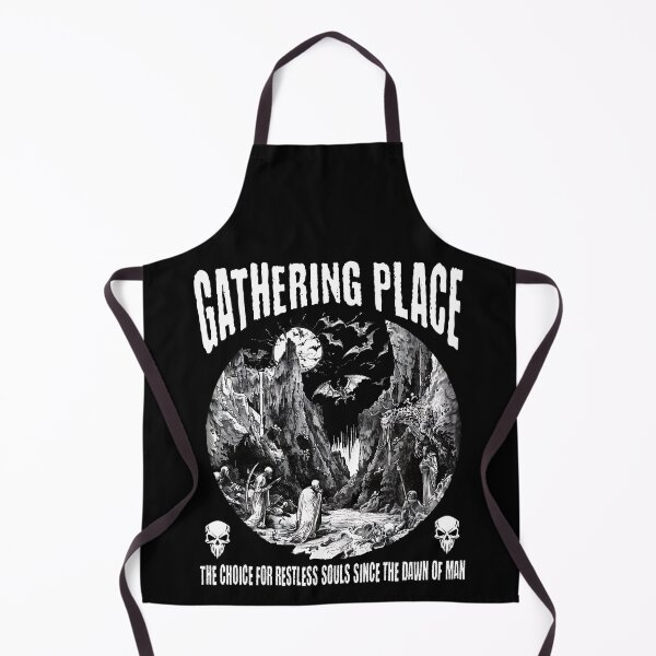 Item preview, Gathering place - funny hell design designed and sold by JoksterHaven.
