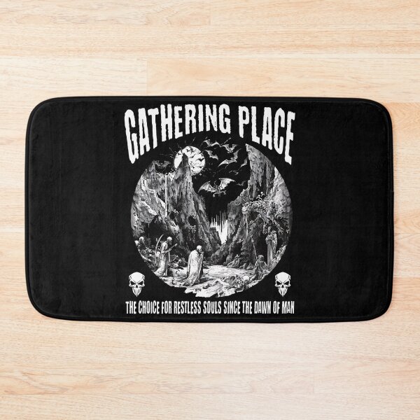 Item preview, Gathering place - funny hell design designed and sold by JoksterHaven.