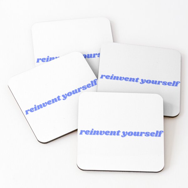 Item preview, reinvent yourself, blue designed and sold by ChiWellness Shop.