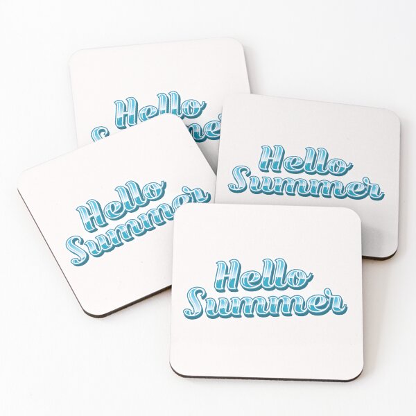 Item preview, Hello summer -retro glossy effect sticker designed and sold by NatalkaP.