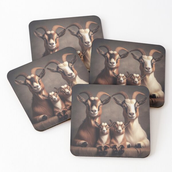 Item preview, Mountain Goat Herd designed and sold by Furbulous Faces.