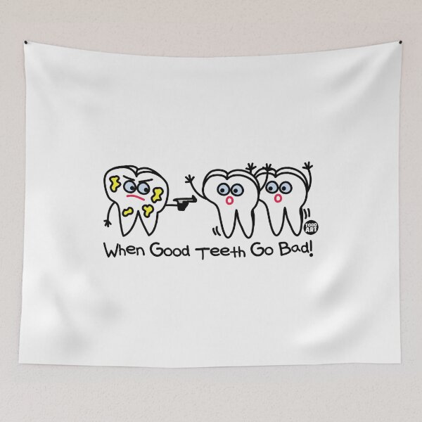 Item preview, WHEN GOOD TEETH GO BAD designed and sold by TODD GOLDMAN.