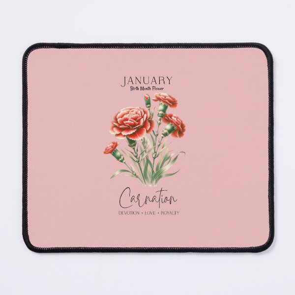 Item preview, January Birth Month Flower designed and sold by DrewonDesigns.