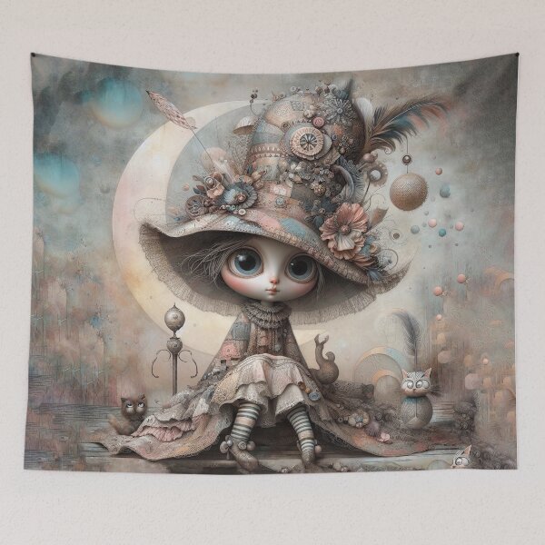 Item preview, Dreamy Whimsy: Surreal Fantasy Art & Playful Cats designed and sold by MarinaFila.