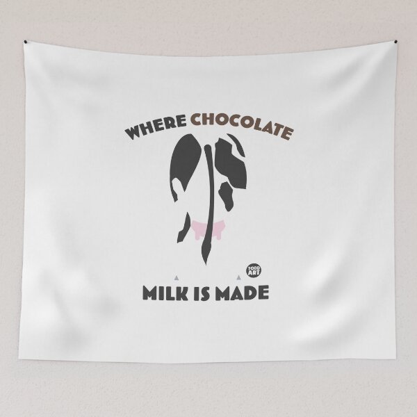 Item preview, WHERE CHOCOLATE MILK IS MADE COW designed and sold by TODD GOLDMAN.