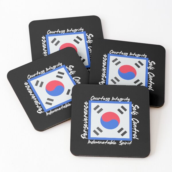 Item preview, Five tenets of Taekwondo designed and sold by Aura Artistic.