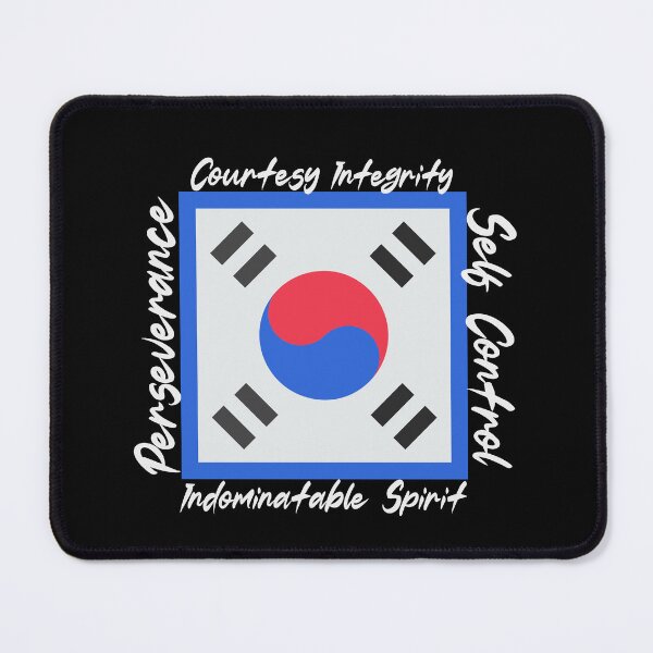 Item preview, Five tenets of Taekwondo designed and sold by Aura Artistic.