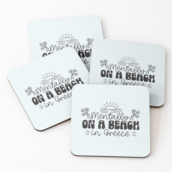 Item preview, Mentally On A Beach In Greece designed and sold by hautehub.