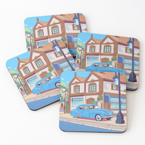 Item preview, Classic Car in Village designed and sold by KINGSMILESTORE.