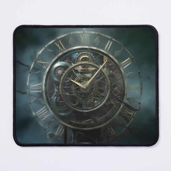Item preview, Steampunk clock in mist designed and sold by Paul-Place.