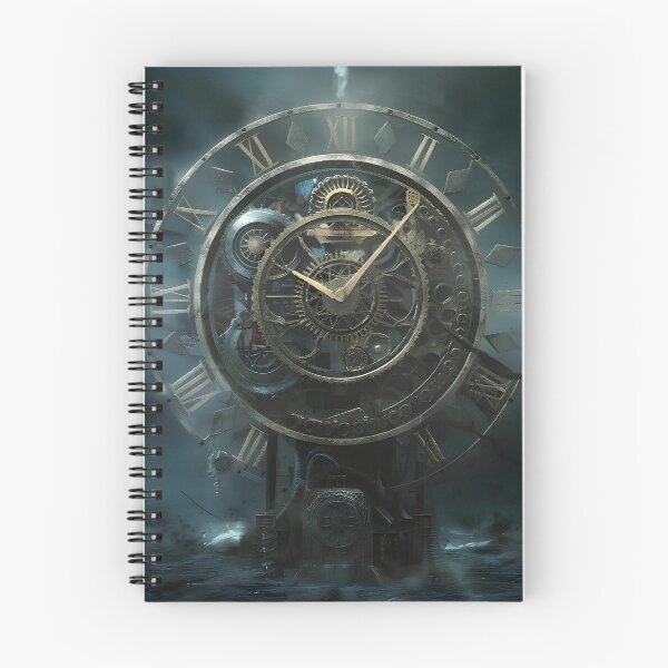 Item preview, Steampunk clock in mist designed and sold by Paul-Place.