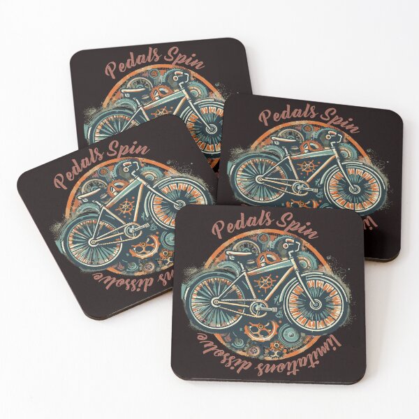 Item preview, Los pedales giran, las limitaciones se disuelven - MTB - Bicicleta - Fun Sports Prints designed and sold by PosiPrints.